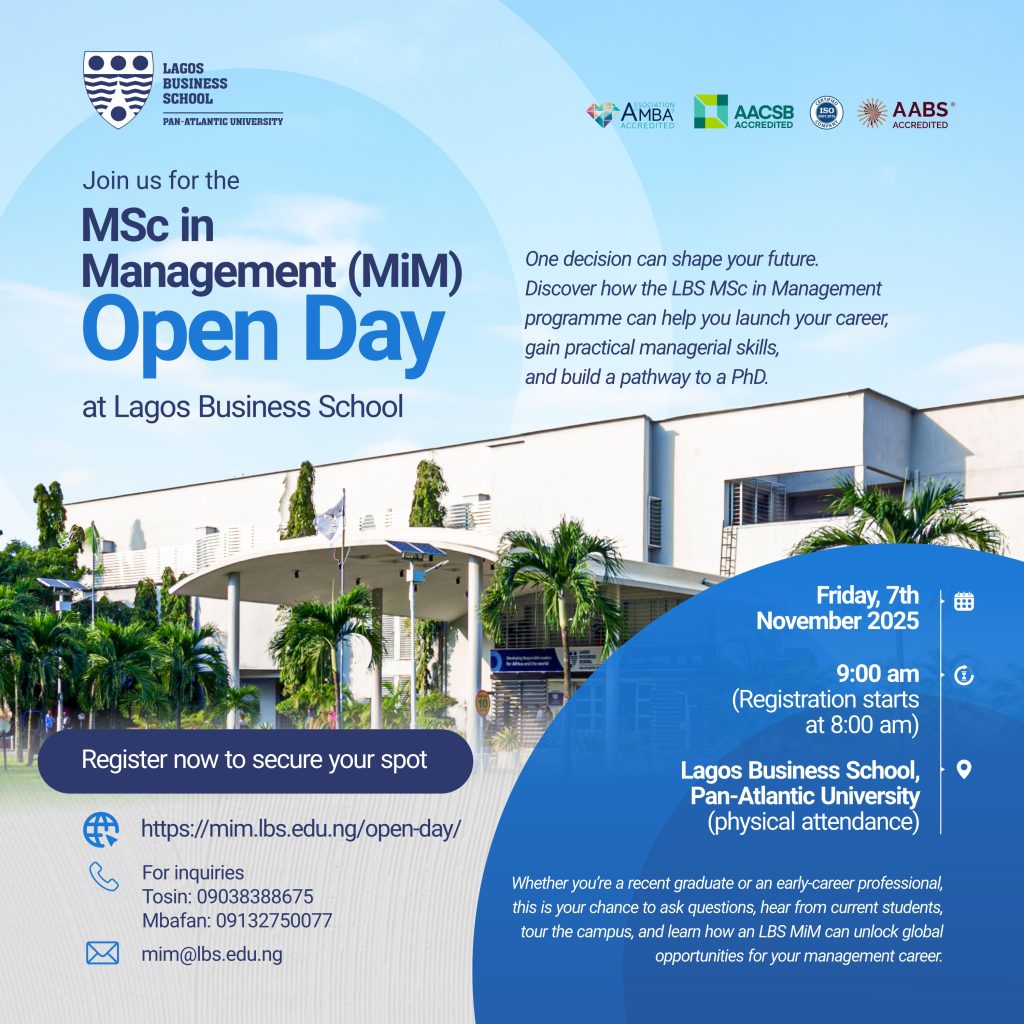 MiM Open Day Flyer
