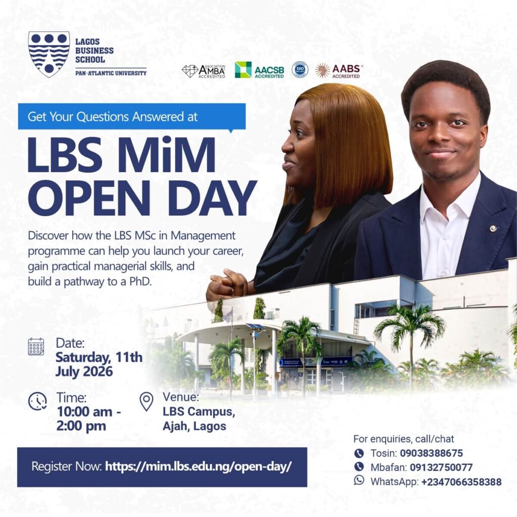 MSc in Management ( MiM ) Open Day